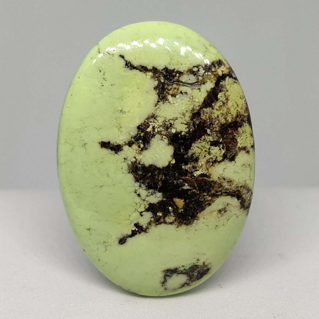 46.20 ct Natural Lemon Chrysoprase: Natural Lemon Chrysoprase with an exact weight is 46.20 ct.Top Quality stone