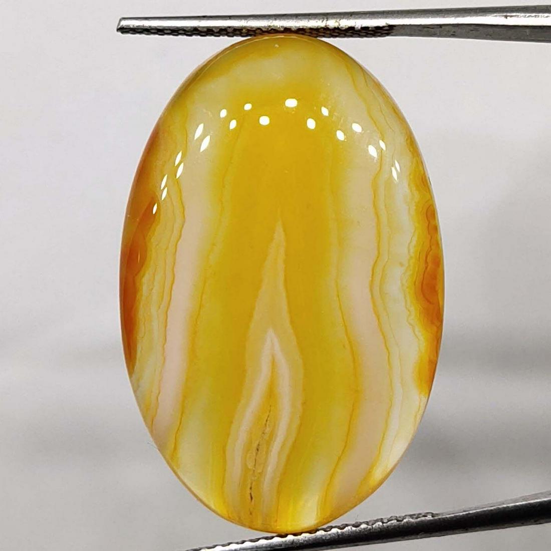 22.20 ct Natural Banded Agate (1 of 2)
