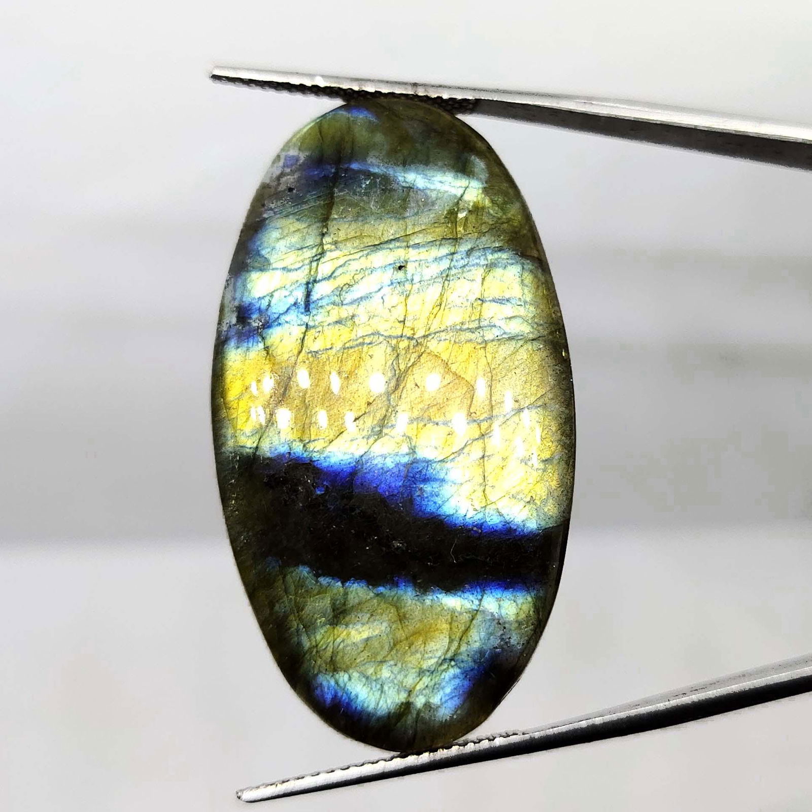 36.50 ct Natural Multi Labradorite (1 of 2)