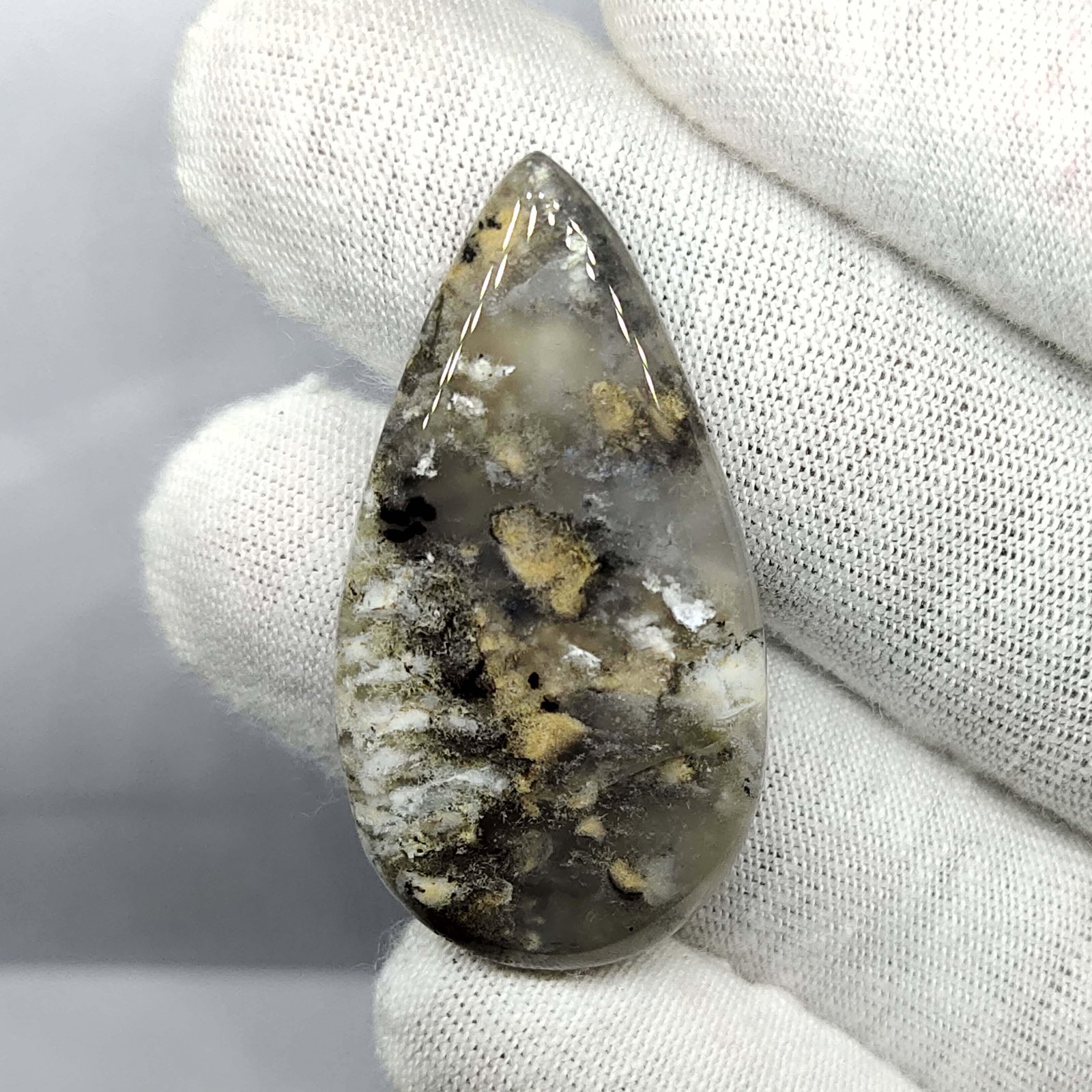 32.50 ct Natural Tiger Dendrite Agate (1 of 2)