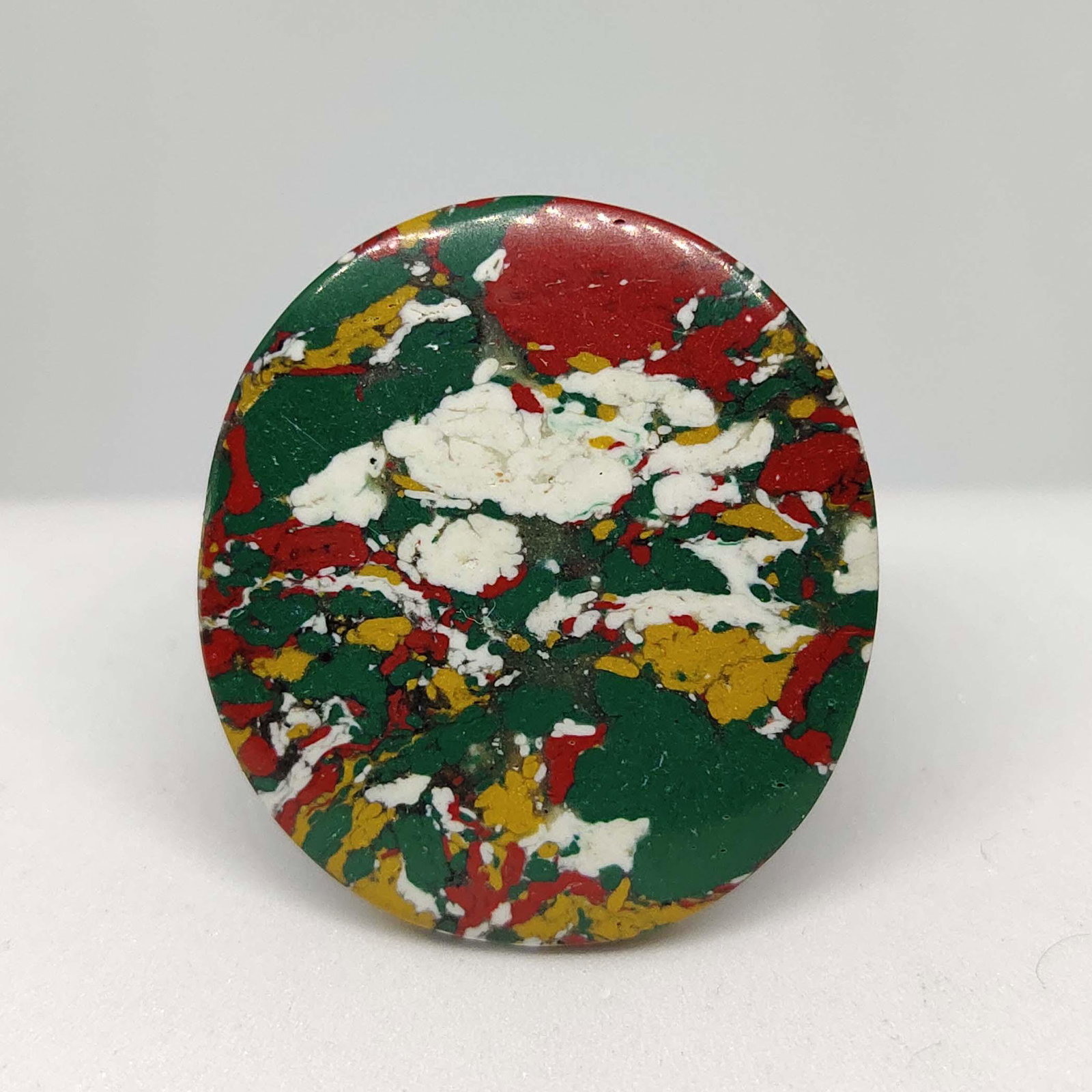 30.5 ct Natural Multi Color Jasper (1 of 2)