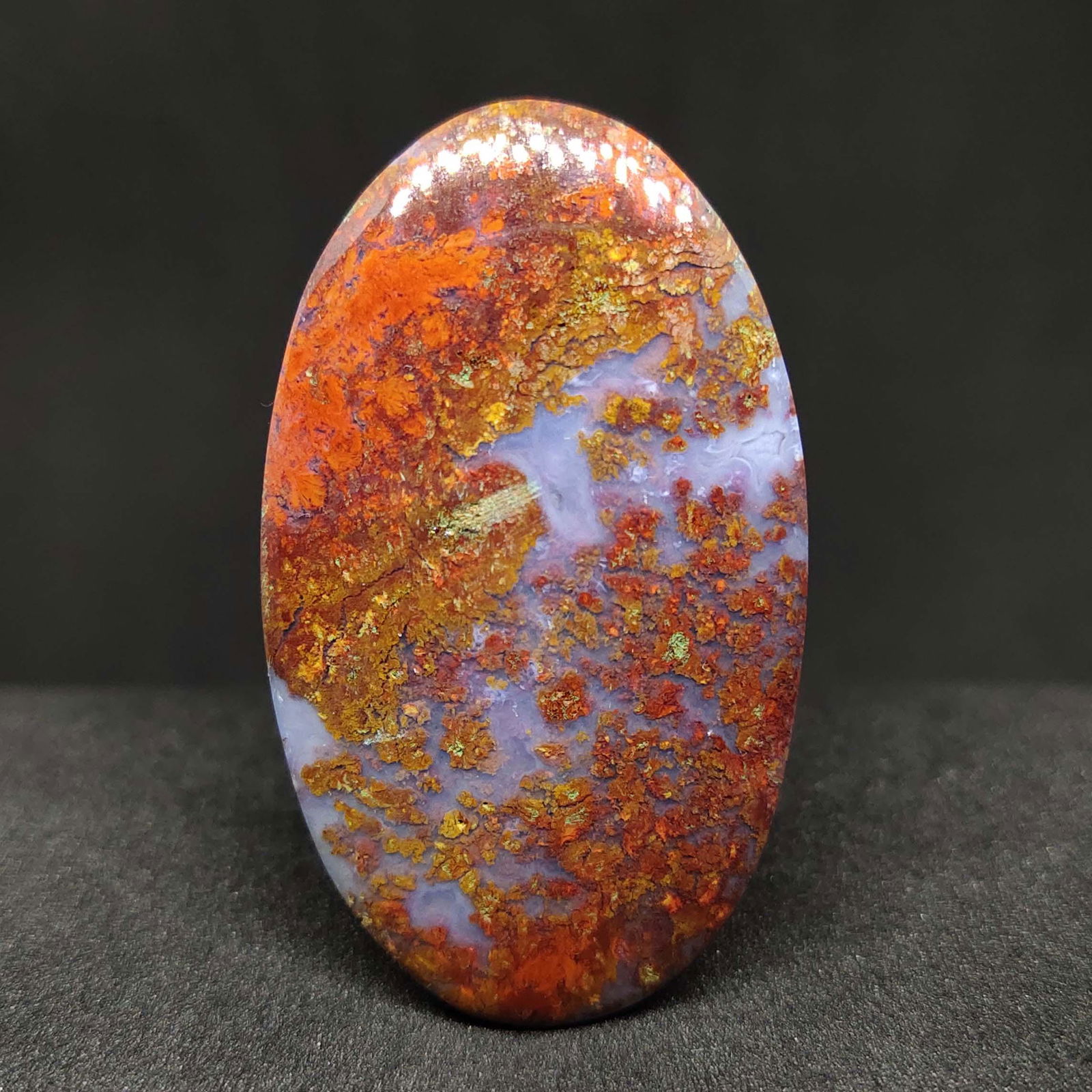 57.00 ct Natural Red Moss Agate (1 of 2)