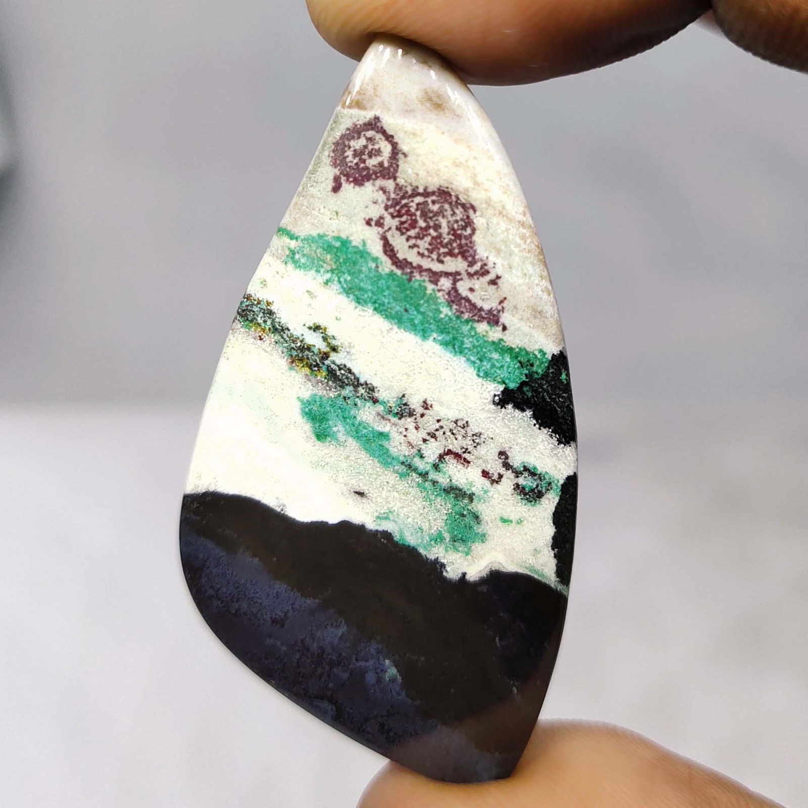 39.15 ct Natural Opalized Wood (1 of 2)