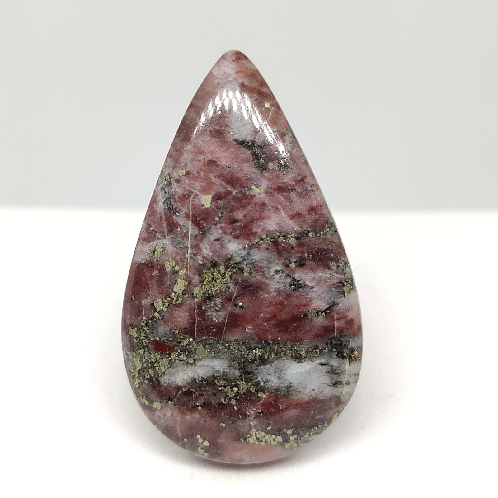 31.00 ct Natural Pyrite Jasper (1 of 2)