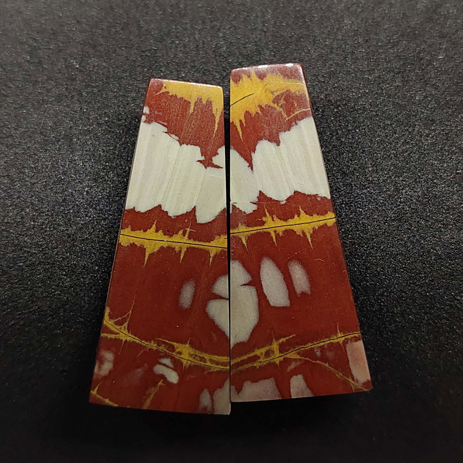 32.05 ct Natural Noreena Jasper Pair (1 of 1)