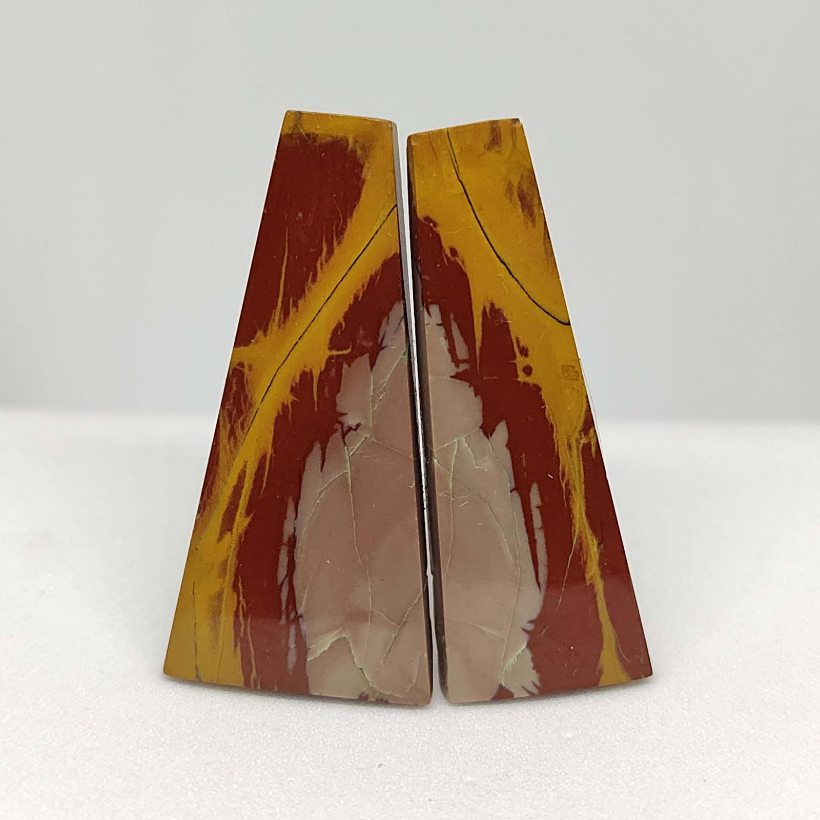 26.2 ct Natural Noreena Jasper Pair (1 of 2)