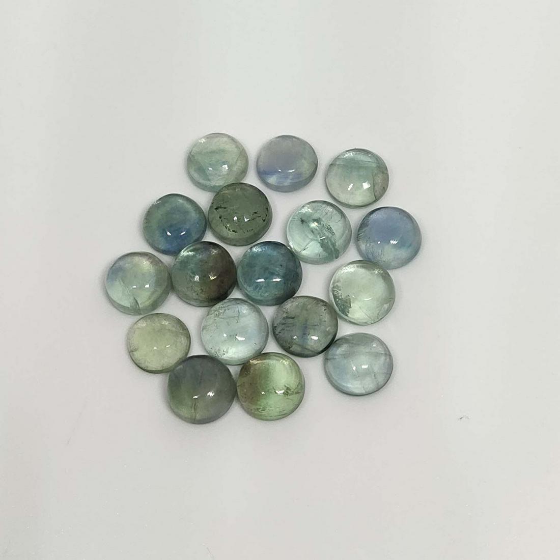 42.25 ct Natural 17 Pieces Green Fluorite (1 of 2)