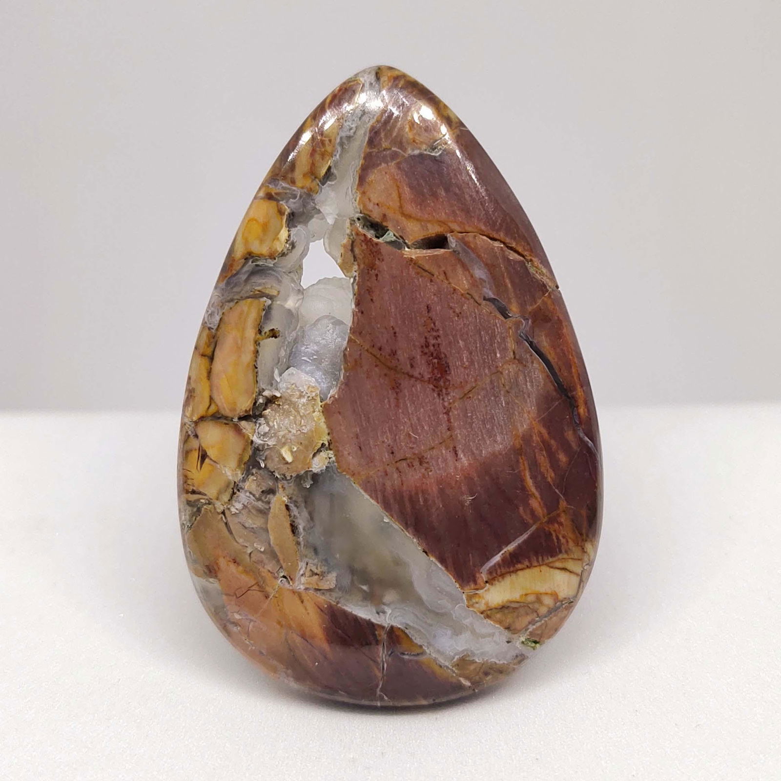 48.50 ct  Natural Thunder Egg Agate (1 of 2)