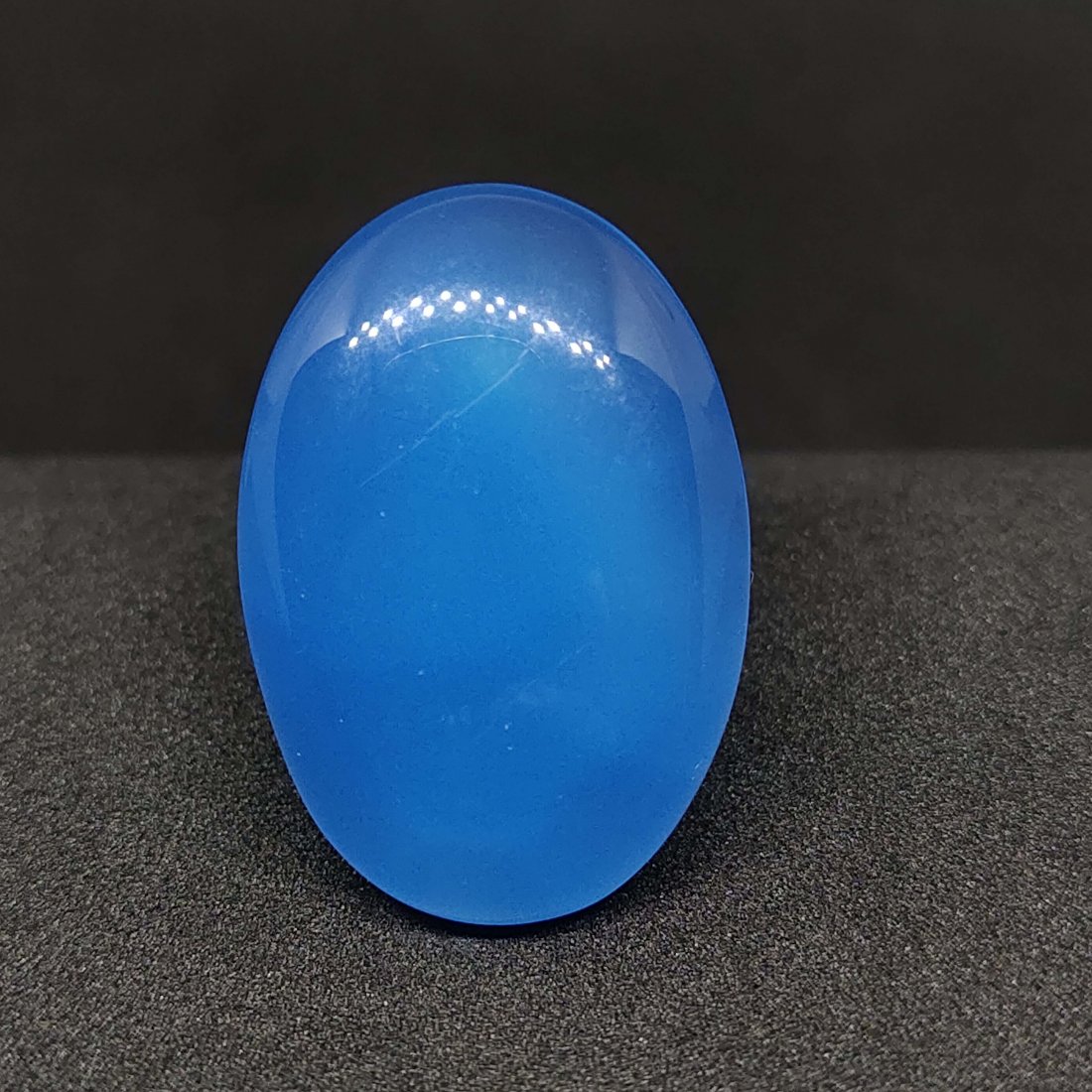 40.45ct  Natural Blue Onyx (1 of 2)