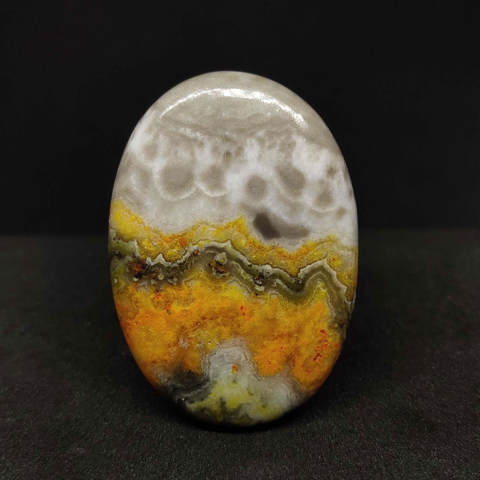 46.25 ct Natural Bumble Bee Jasper (1 of 2)
