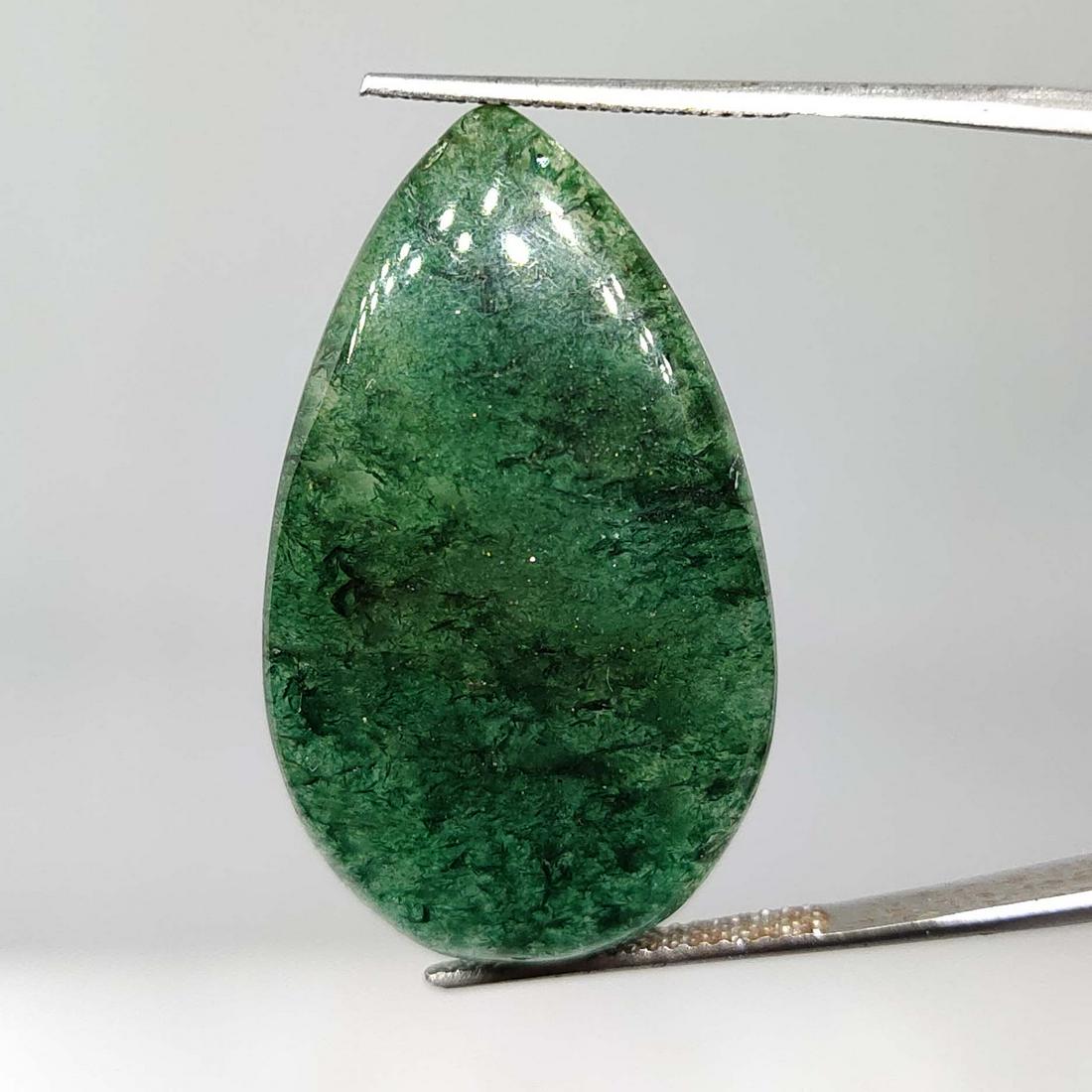28.80 ct Natural Moss Agate (1 of 2)