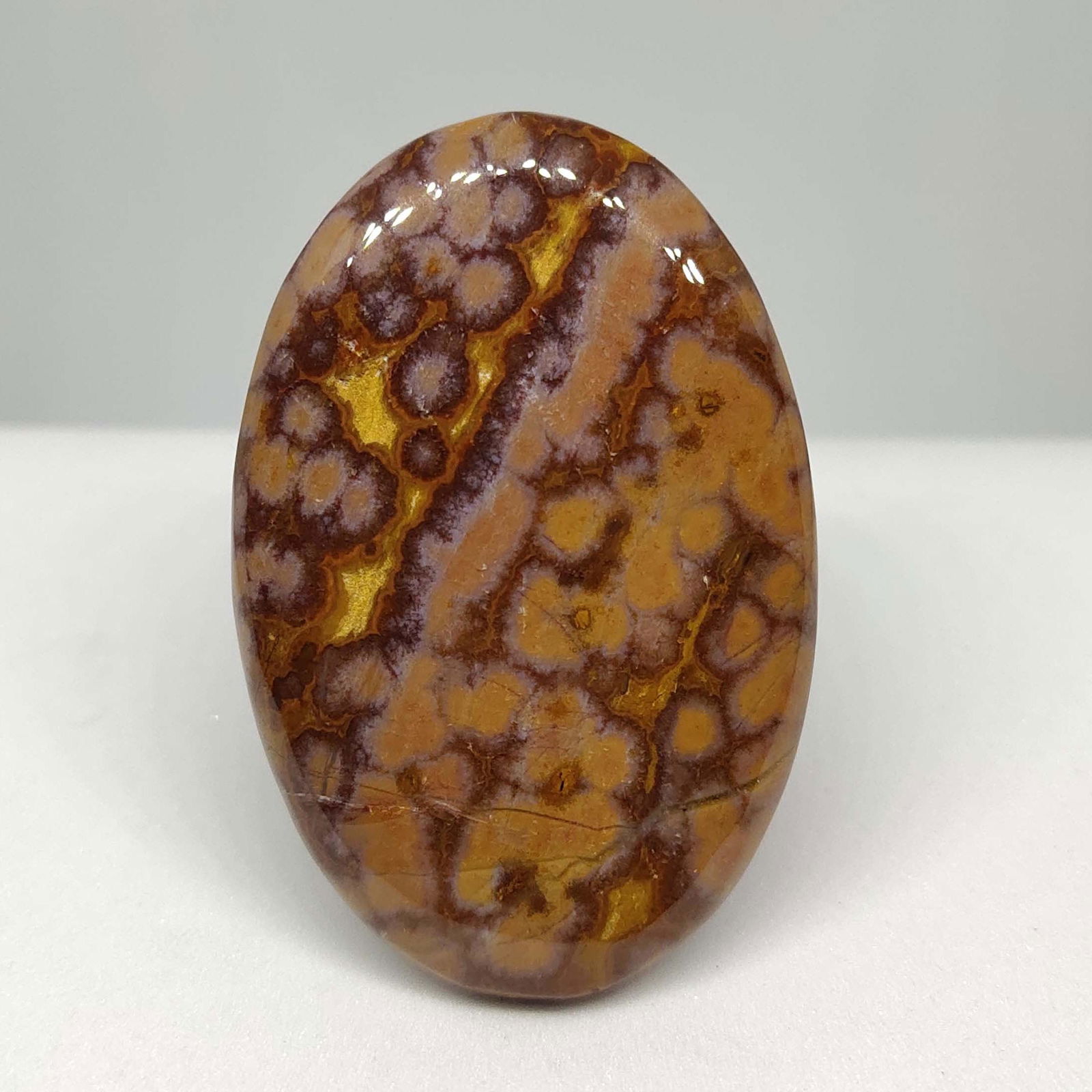 71.85 Natural Poppy Jasper: Note : Listed stones dimensions are millimetres only, not centimetres and all are 100% Natural and rarely selected stones only