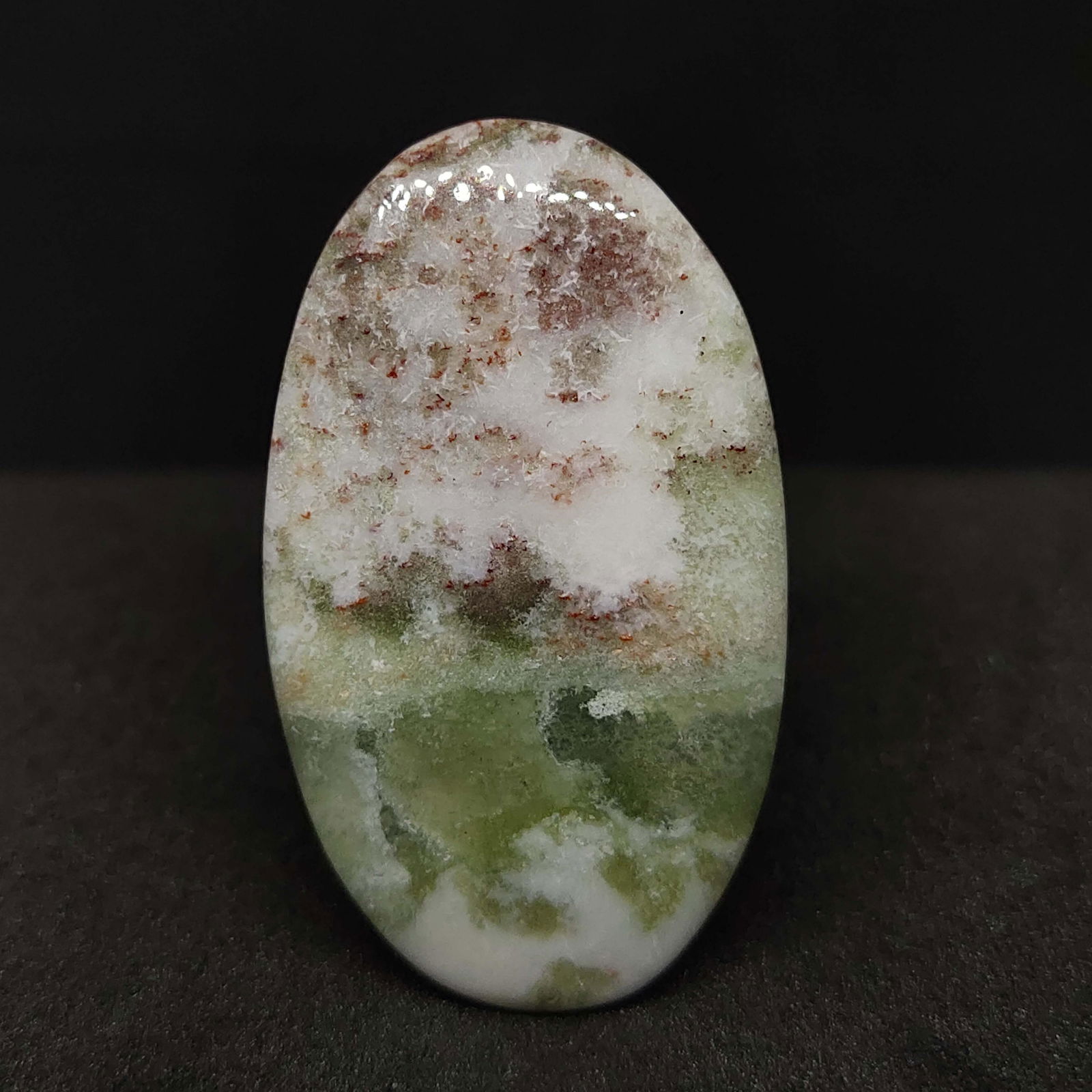 41.30 ct Natural Green Tree Agate (1 of 2)
