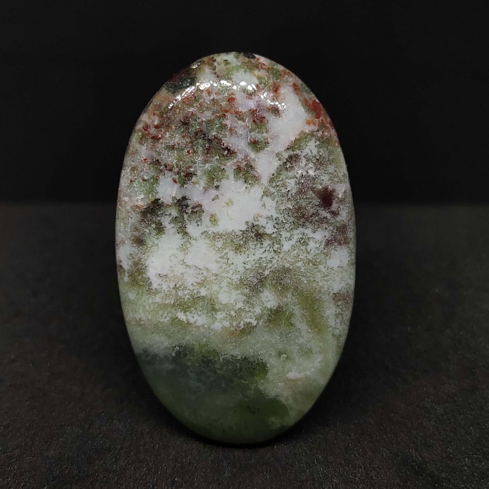 54.70 ct Natural Green Tree Agate (1 of 2)