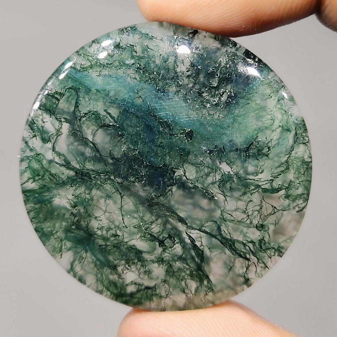 68.90 ct Natural Moss Agate (1 of 1)