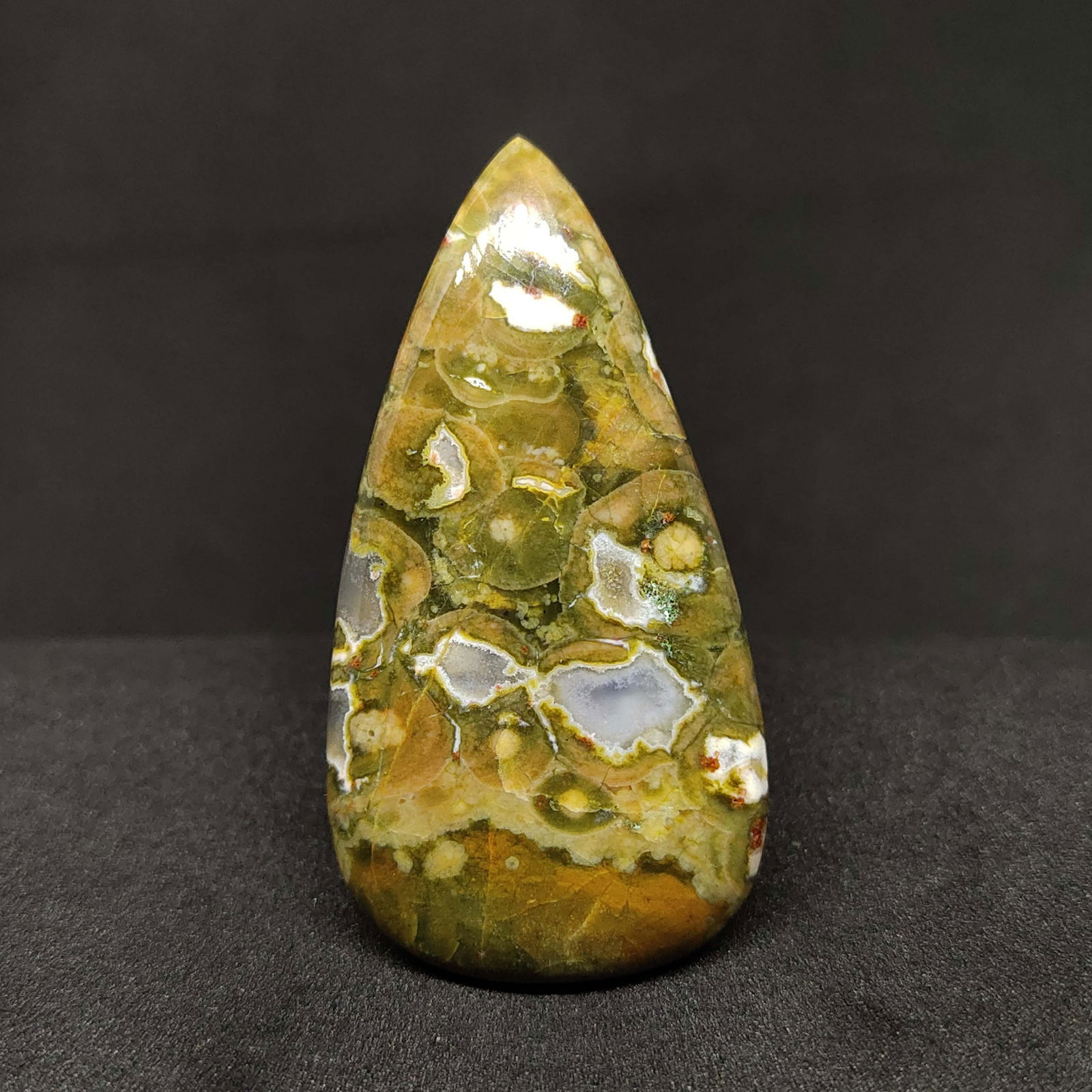 47.70 Natural Rhyolite Jasper: Note : Listed stones dimensions are millimetres only, not centimetres and all are 100% Natural and rarely selected stones only