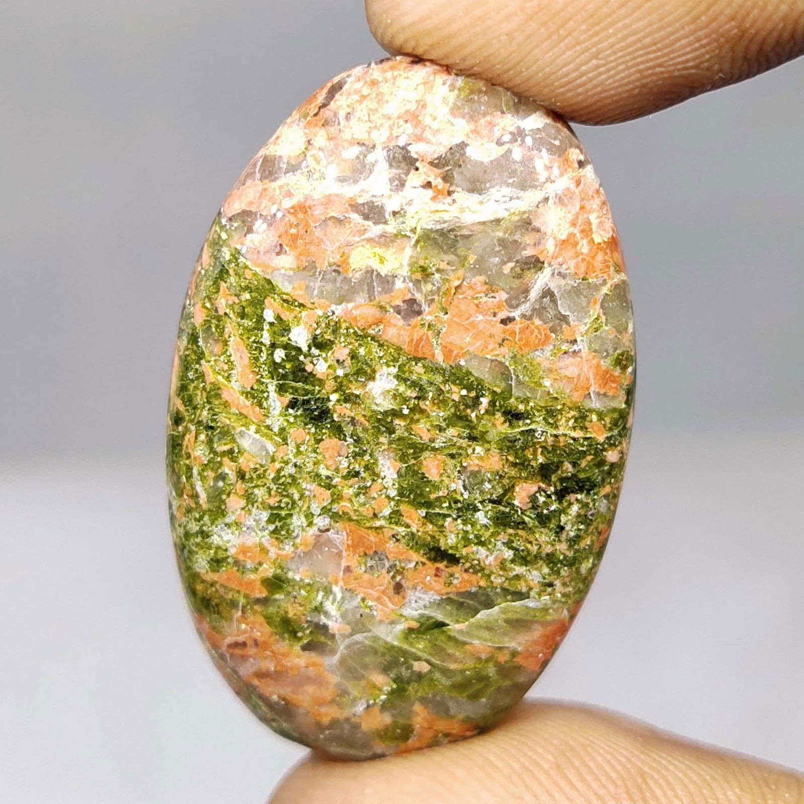45.40 ct Natural Unakite Jasper (1 of 2)
