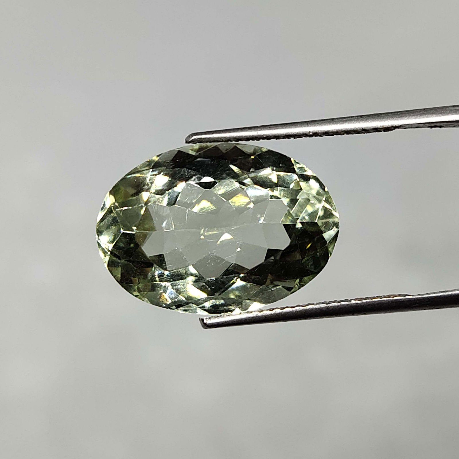 10.90 Natural Green Amethyst (1 of 2)