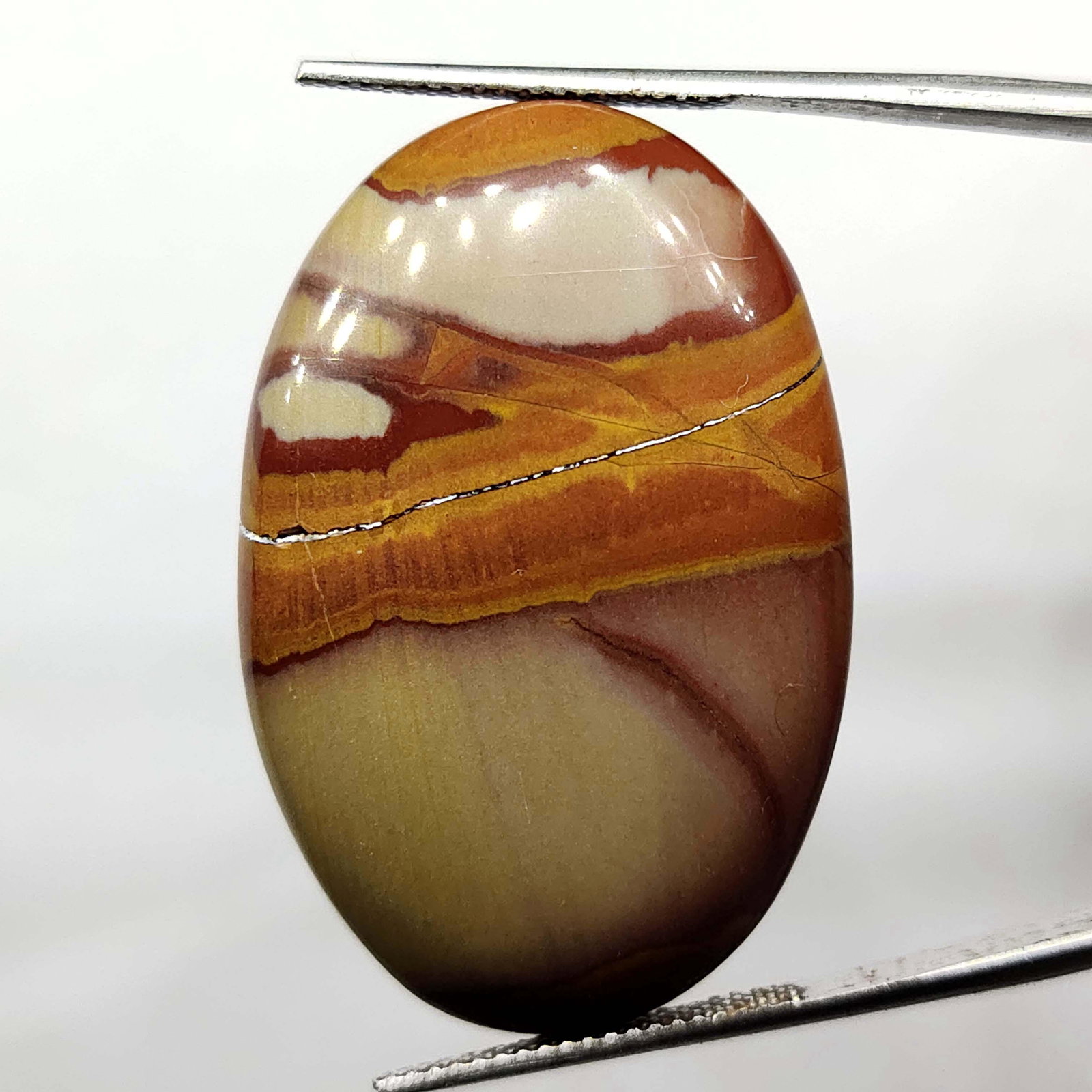 40.30 ct Natural Noreena Jasper: Natural Noreena Jasper with an exact weight is 40.30 ct.Top Quality stone