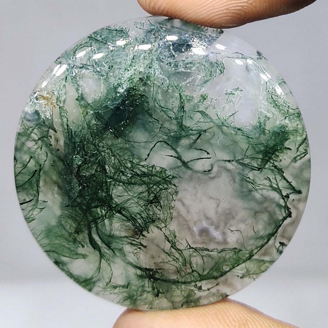 65.90 ct Natural Moss Agate (1 of 2)