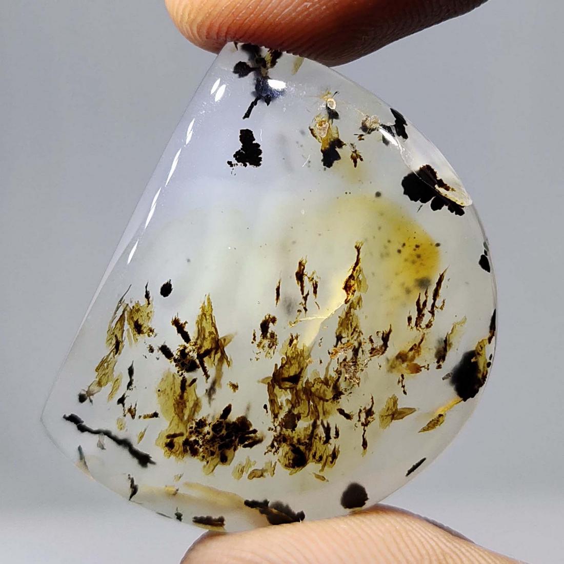 33.15 ct Natural Montana Agate (1 of 2)