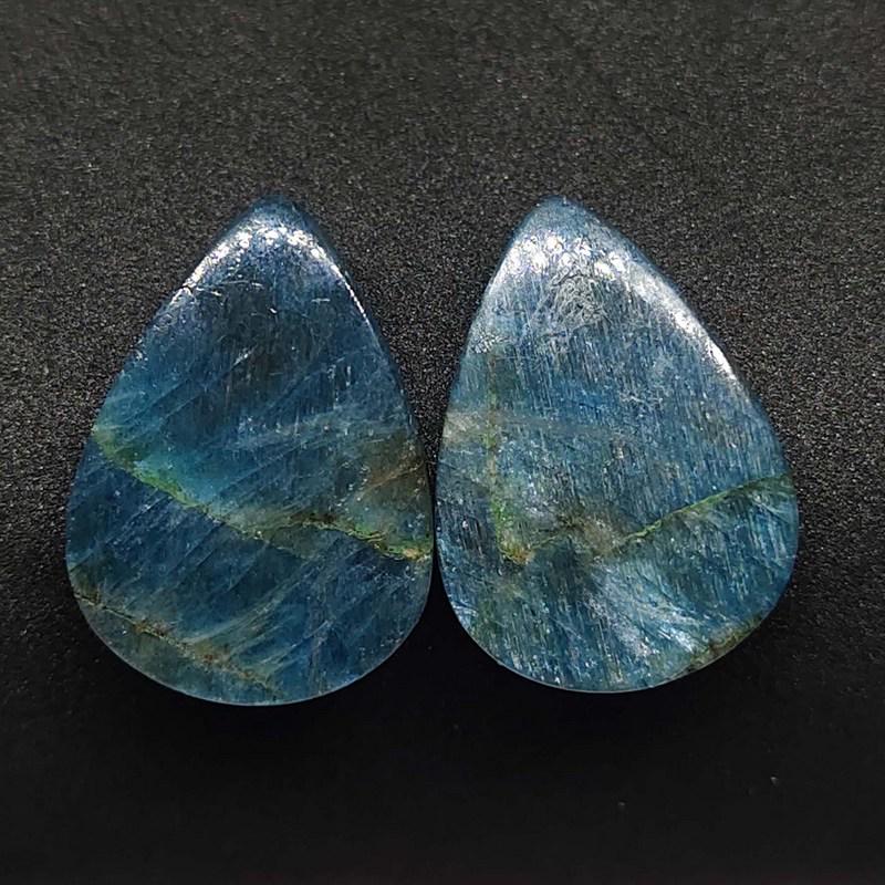 34.25 ct Natural Apatite Pair (1 of 1)