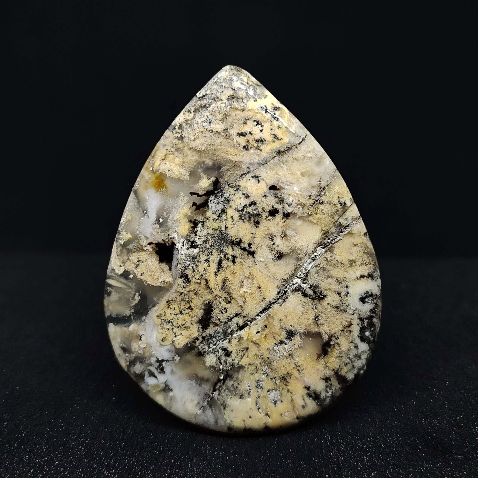 32.50 ct Natural Tiger Dendrite Agate (1 of 2)
