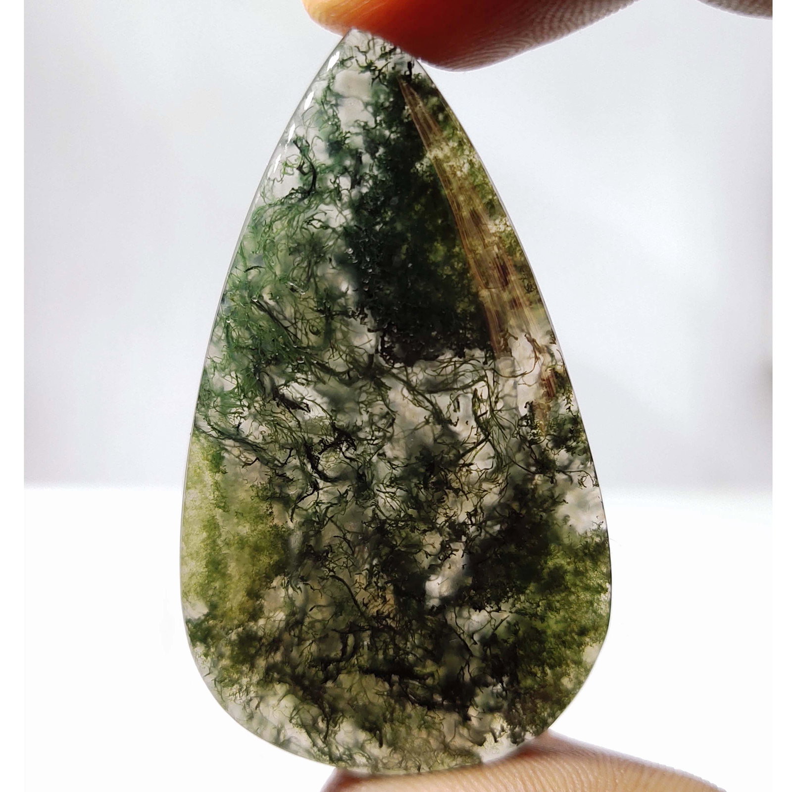 69.00 ct Natural Moss Agate (1 of 2)