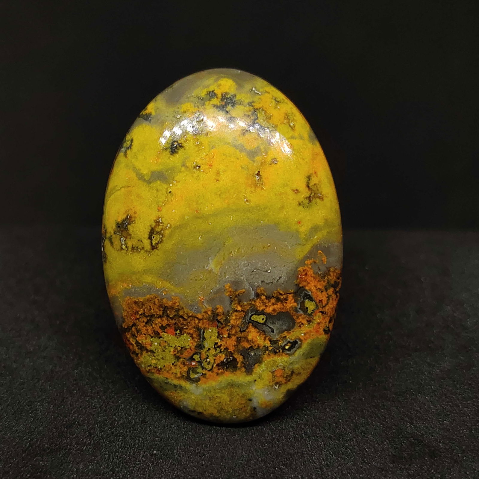 44.15 ct Natural Bumble Bee Jasper (1 of 1)