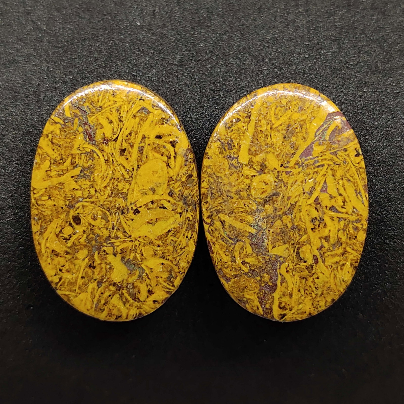 45.50 ct Natural Mariam Jasper Pair (1 of 2)
