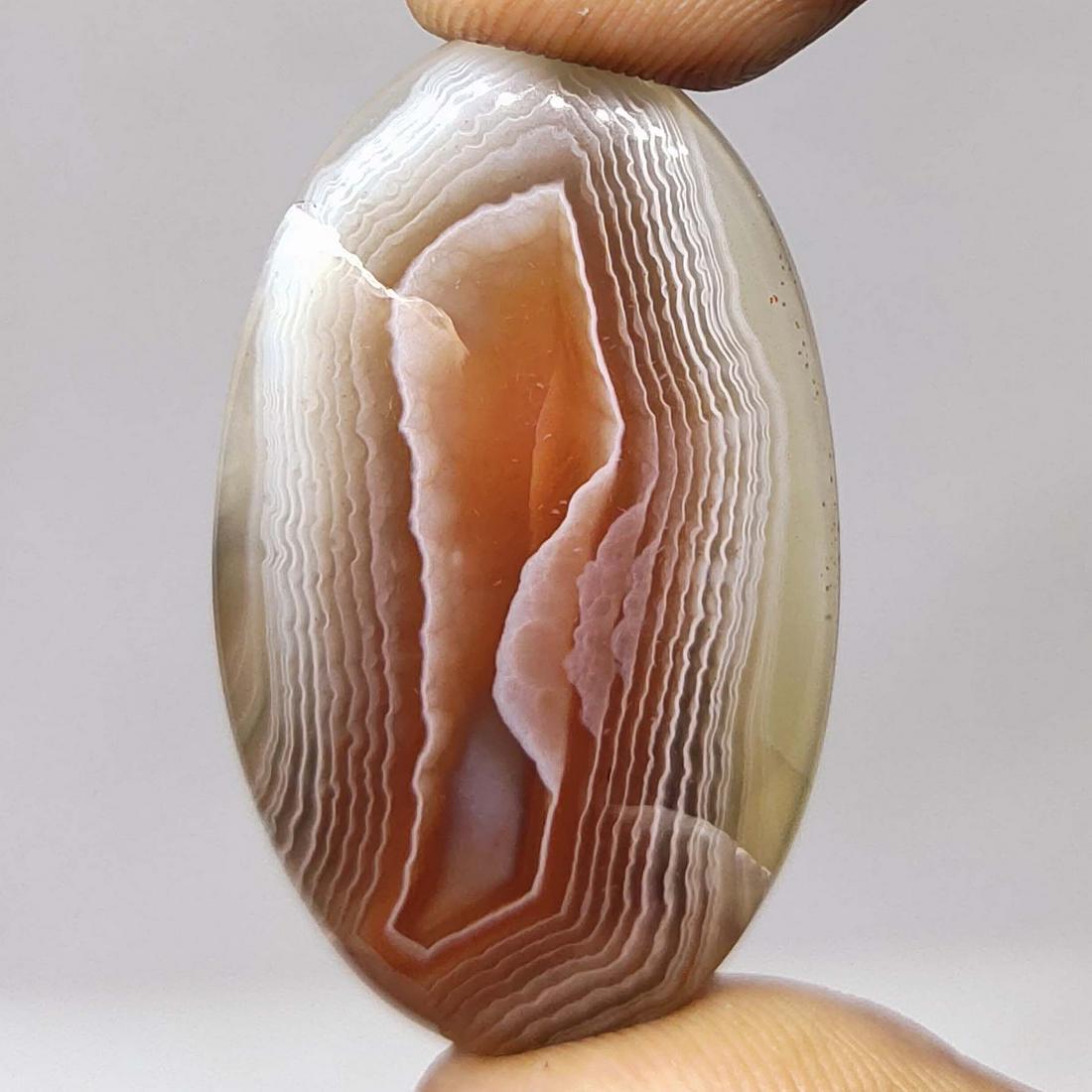 36.65 ct Natural Banded Agate (1 of 2)