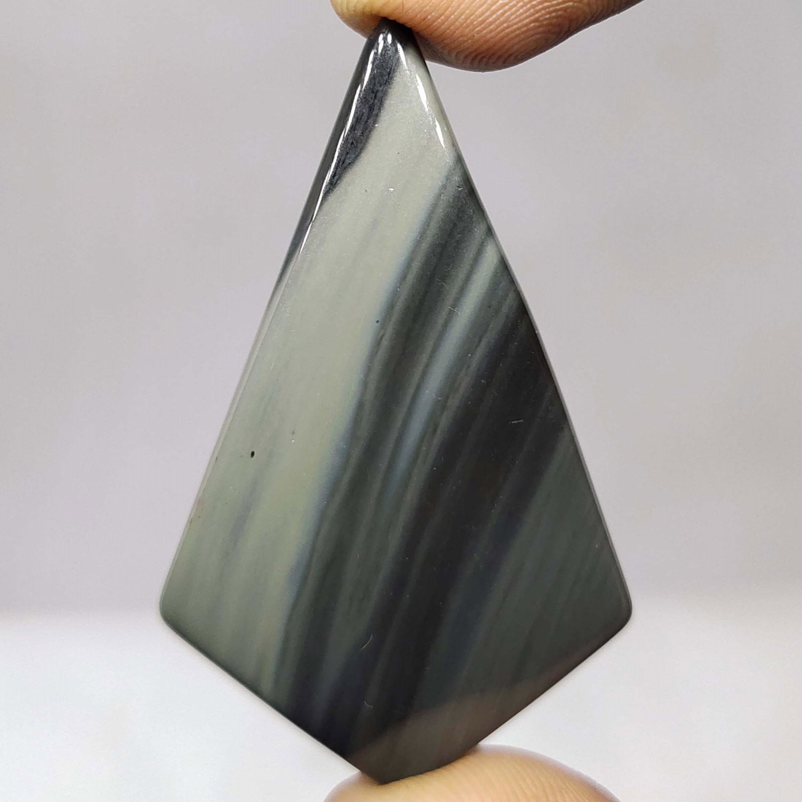 41.50 ct Natural Banded Obsidian (1 of 2)