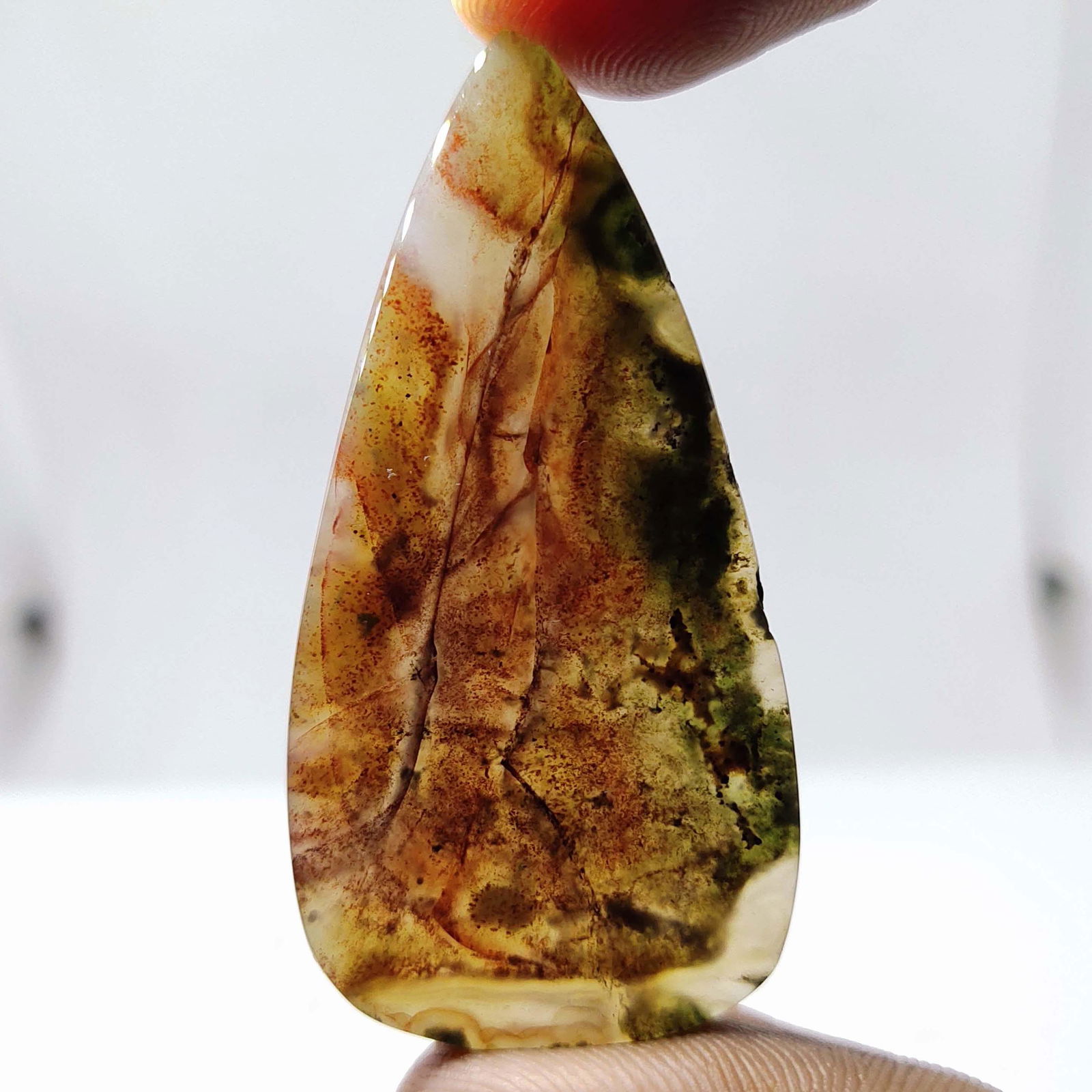 42.65 ct Natural Moss Agate (1 of 1)