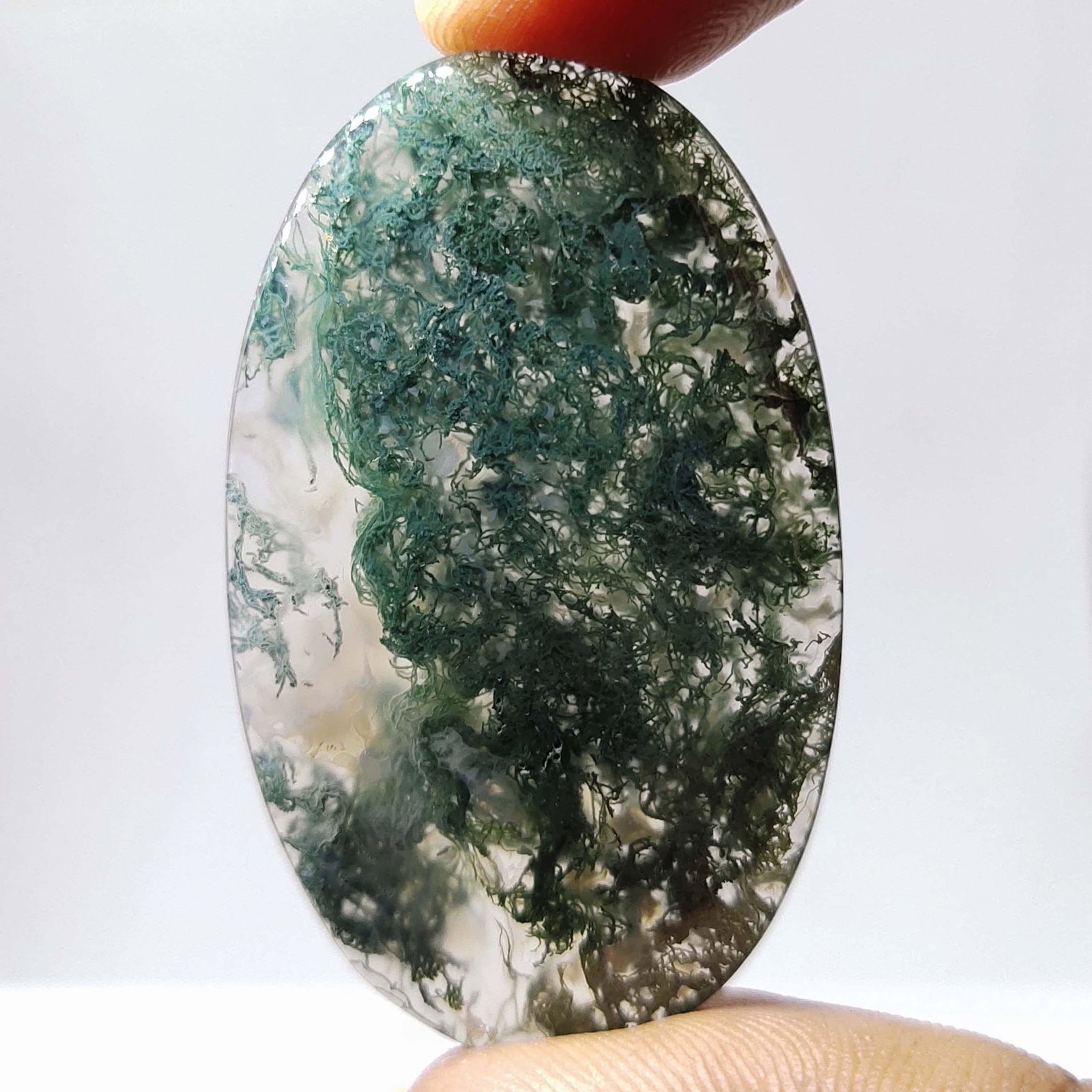 50.00 ct Natural Moss Agate (1 of 2)