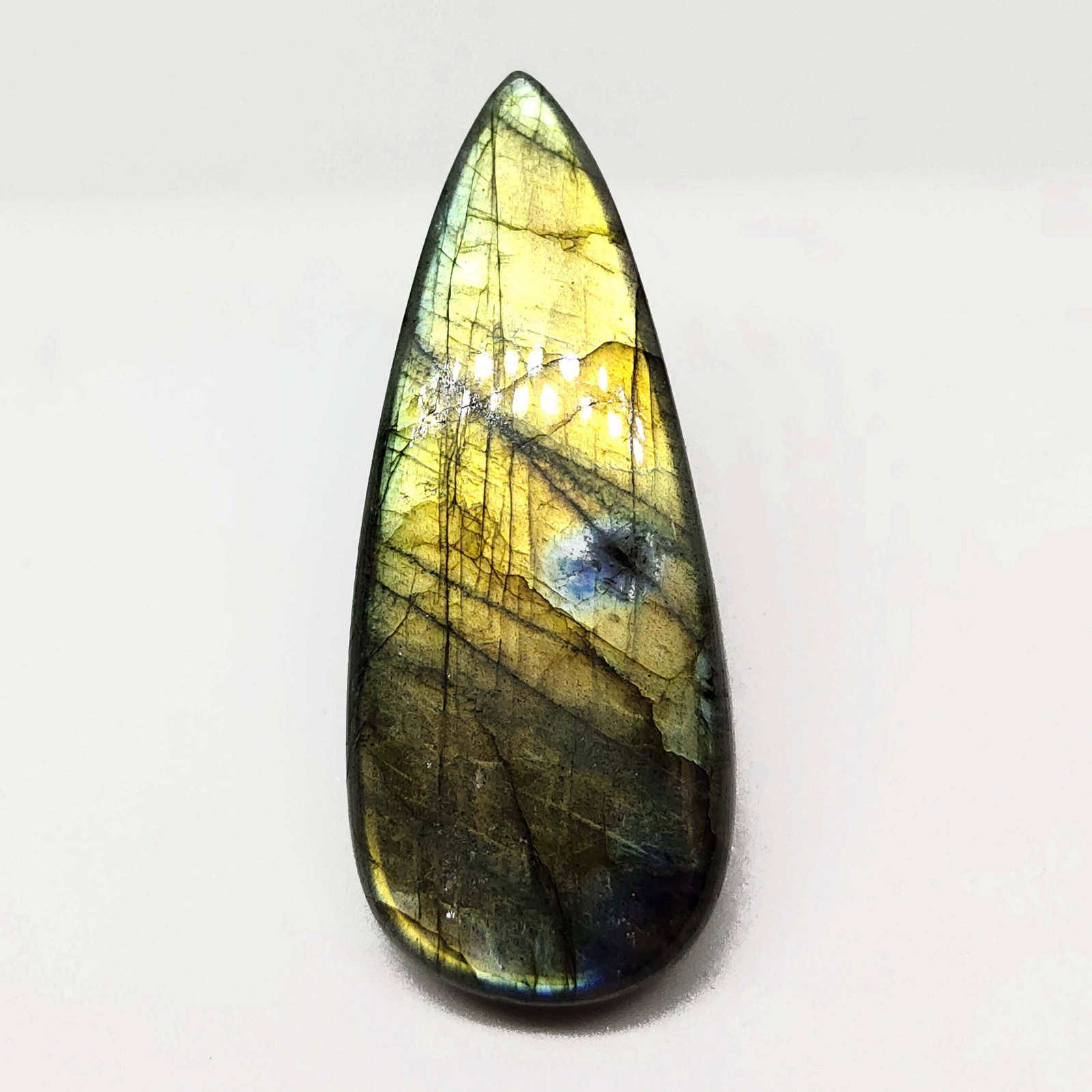 64.75 ct Natural Multi Labradorite (1 of 1)