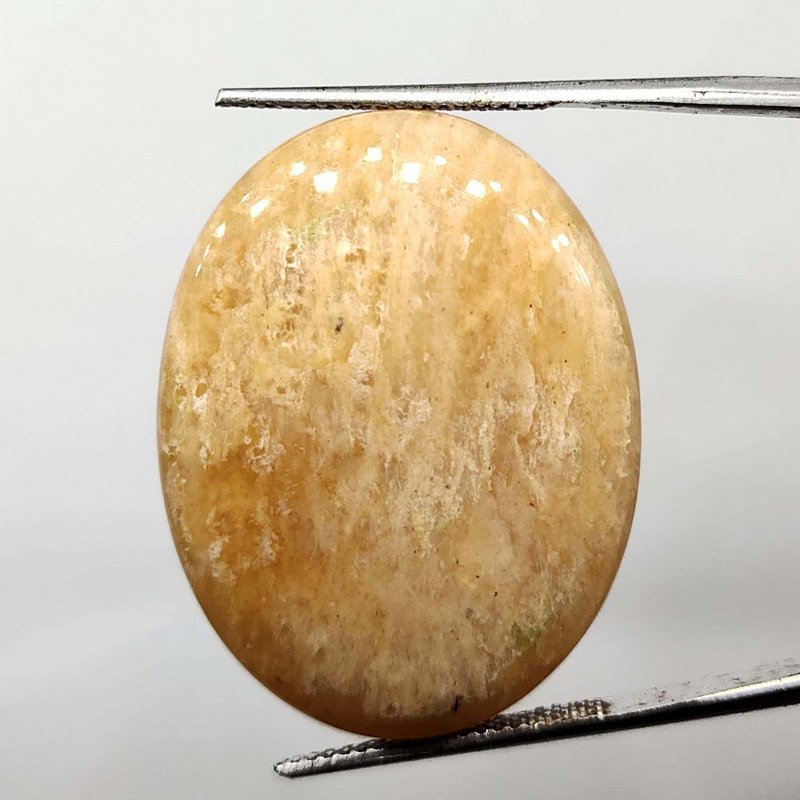 27.25 ct Natural Peach Amazonite (1 of 1)