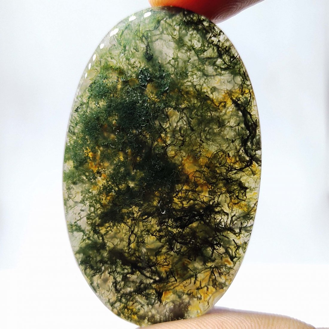 84.60 ct Top Grade Natural Moss Agate (1 of 2)