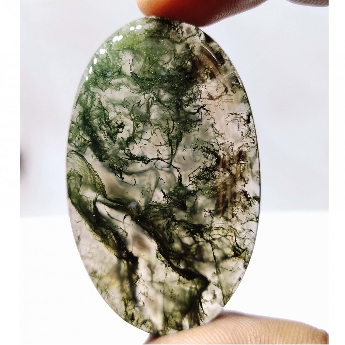 101.45 ct Natural Moss Agate (1 of 1)