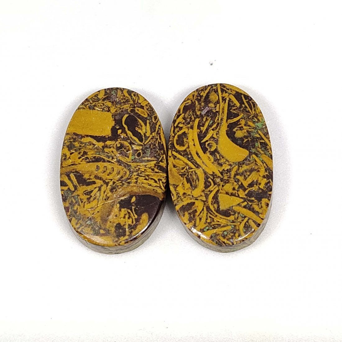 40.25 ct Natural Mariam Jasper Pair (1 of 1)