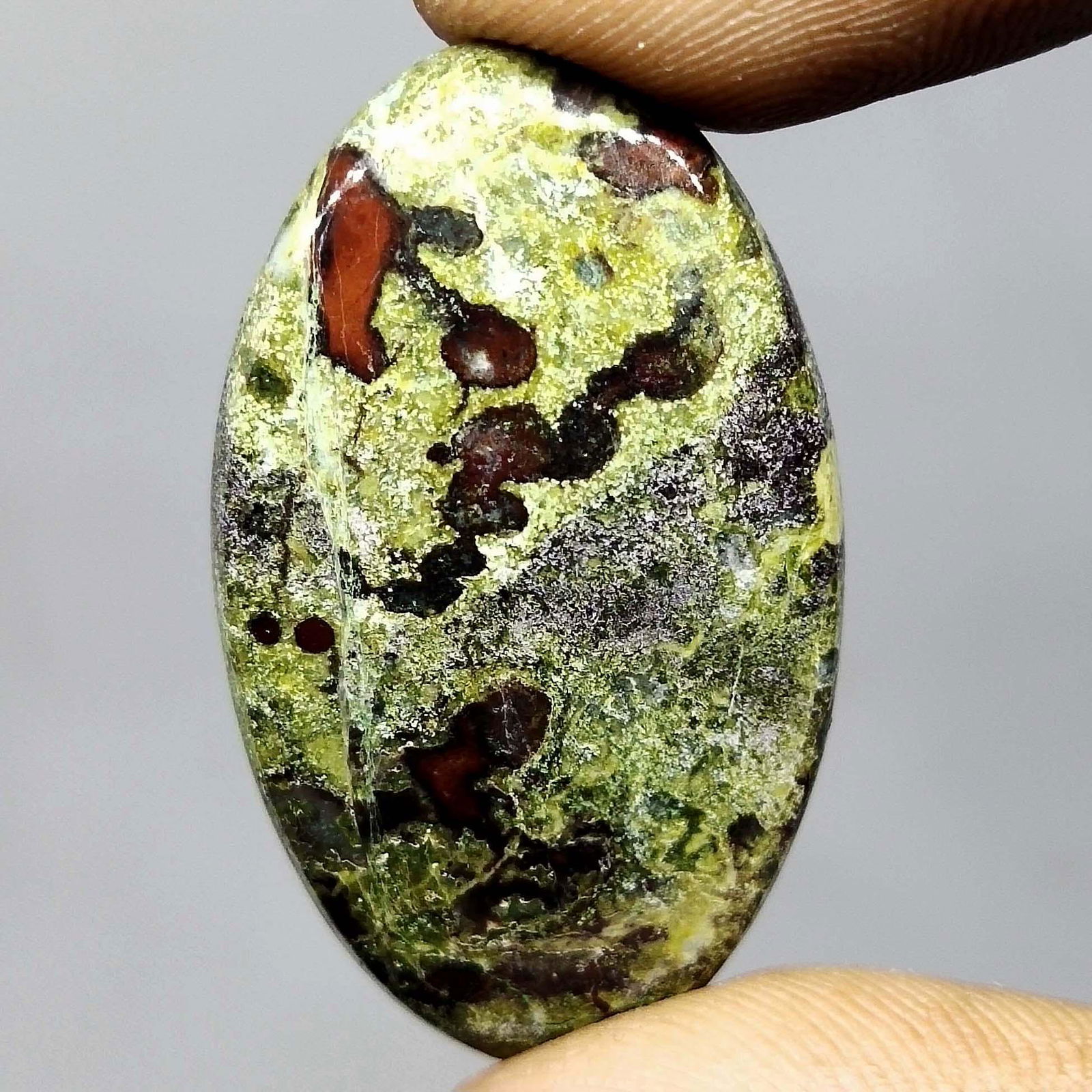 32.80 ct Natural Dragon Jasper (1 of 1)