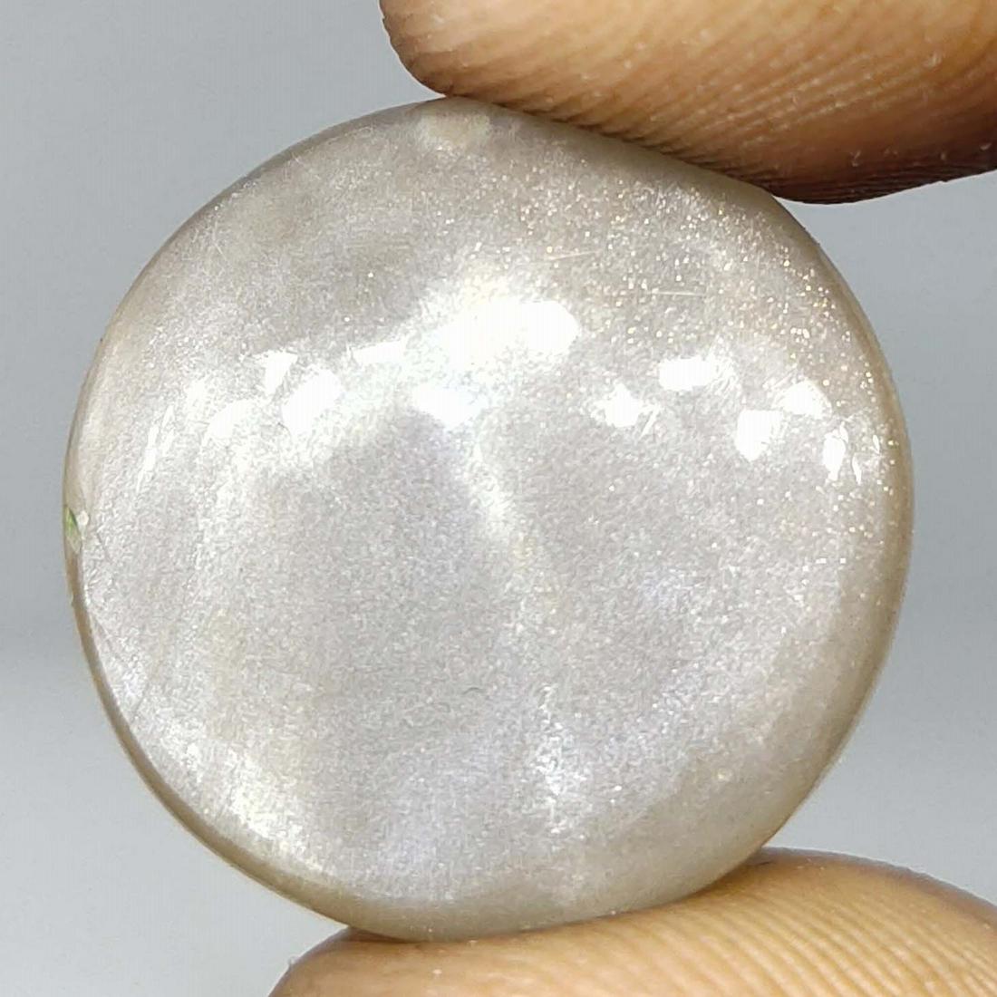 24.55 ct Natural Grey Moonstone (1 of 1)