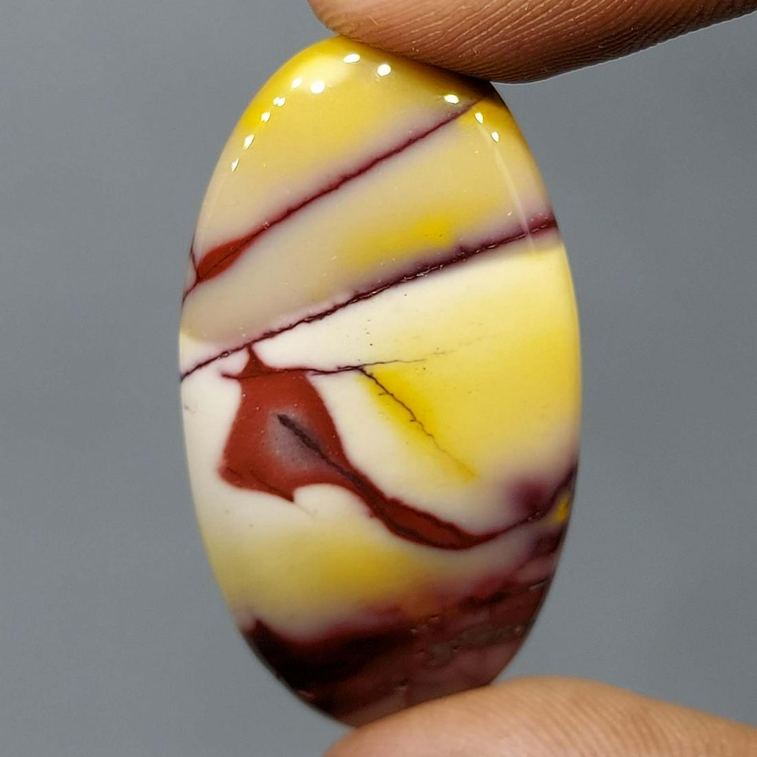 36.60 ct Natural Mookaite Jasper (1 of 1)