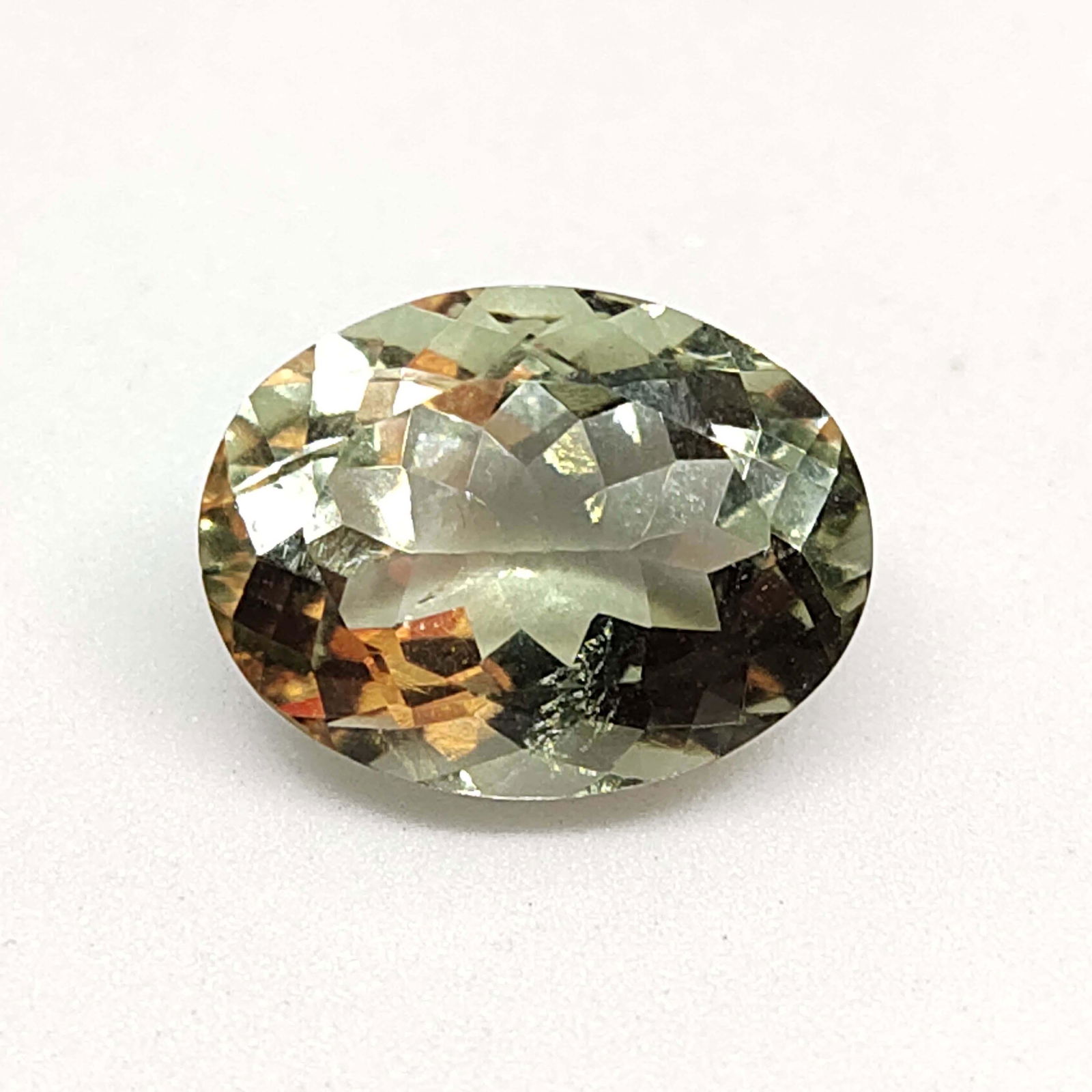 7.25 ct Natural Green Amethyst (1 of 1)
