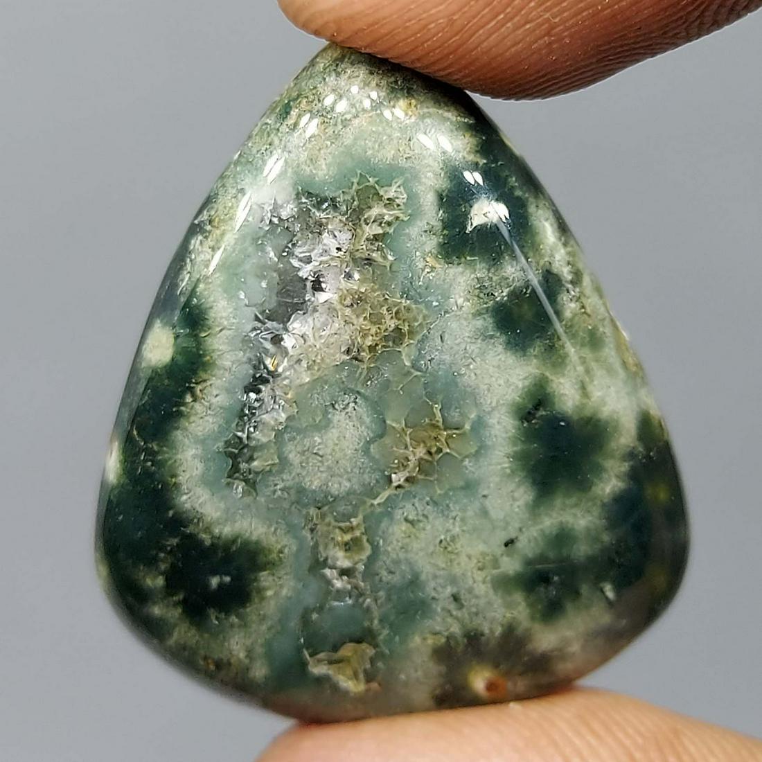 36.45 ct Natural Ocean Jasper: All the stones listed are 100% natural and rarely selected from a big quantity lot also these are of very high quality. BID WITH CONFIDENCE!!! DIMENSIONS : 28X24X6 mm