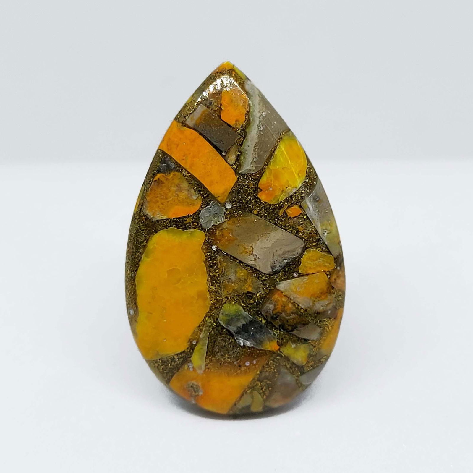 22.65 ct Natural Copper Bumble Jasper (1 of 1)