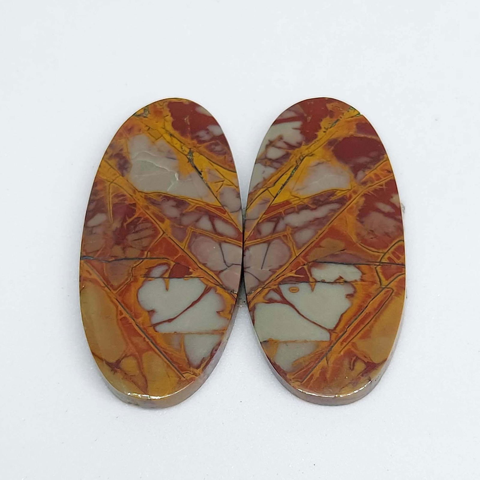 45.00 ct Natural Noreena Jasper Pair (1 of 1)