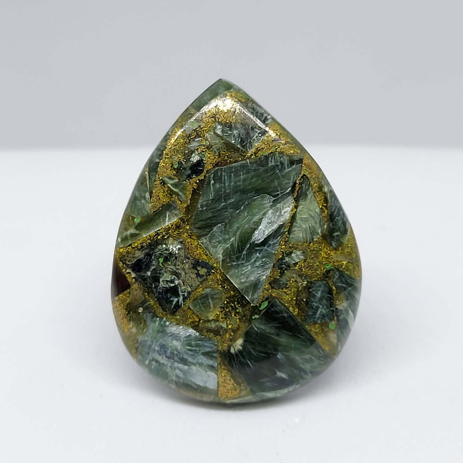 20.00 ct Natural Copper Seraphinite (1 of 1)