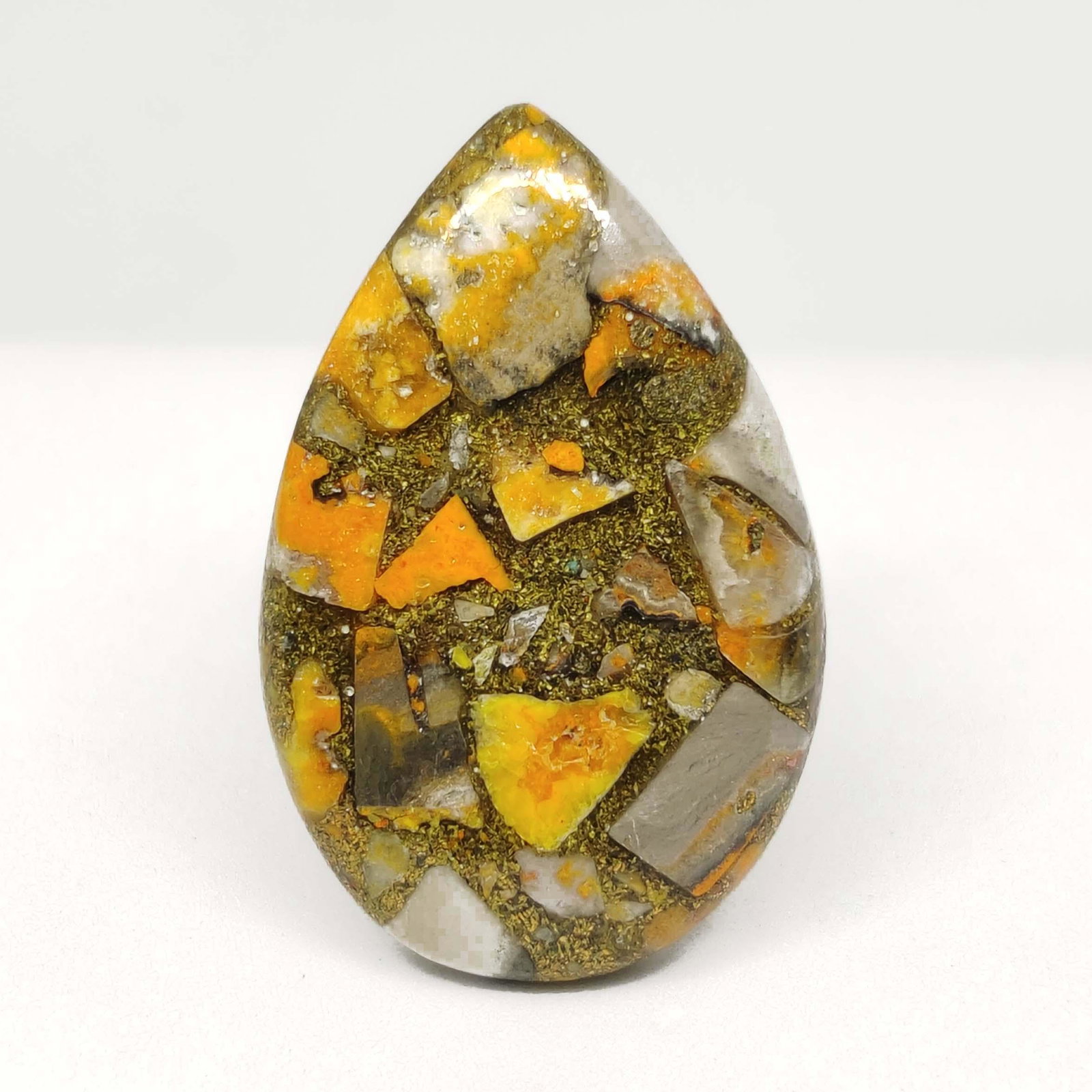 23.20 ct Natural Copper Bumble Jasper (1 of 1)