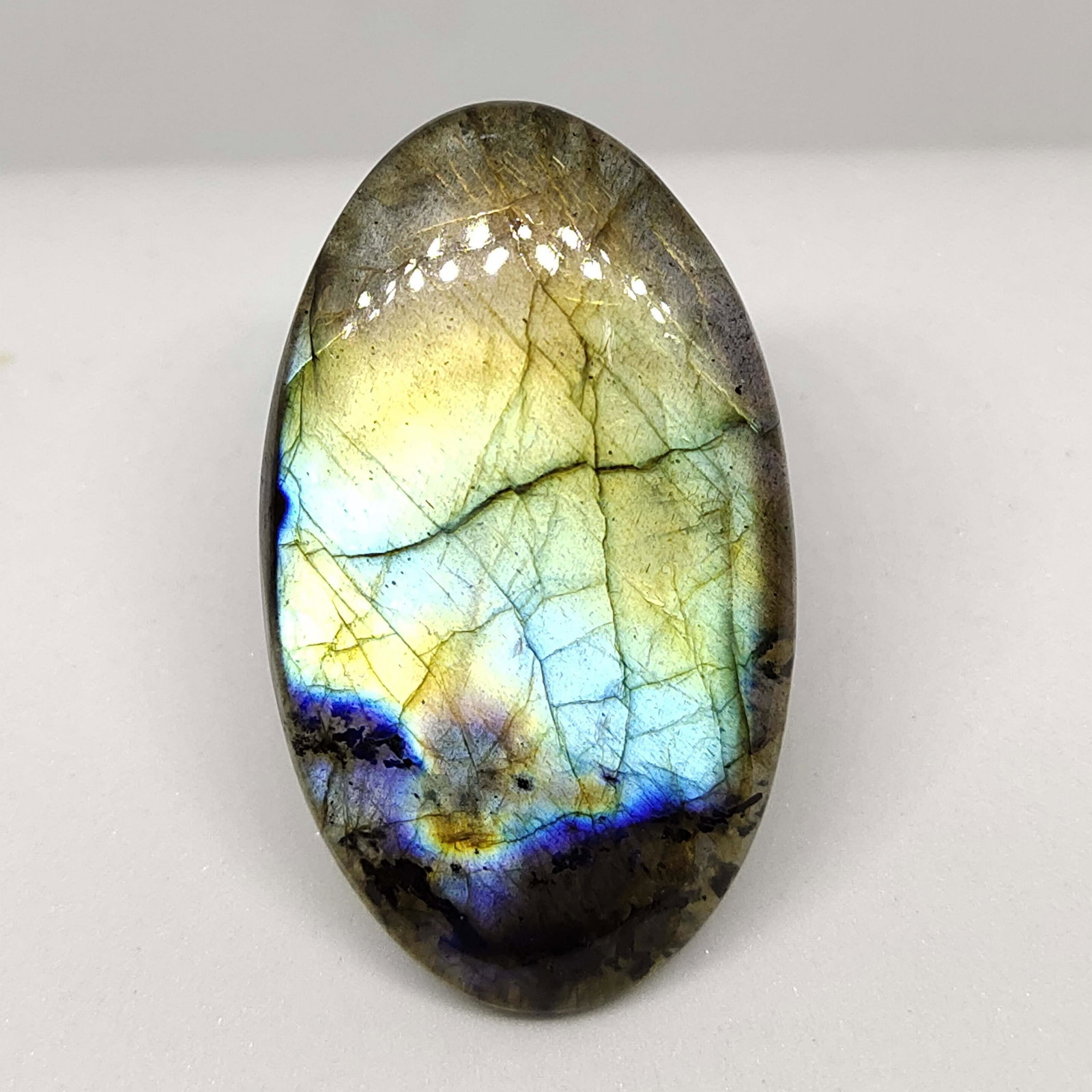 59.50 ct Top Grade Natural Multi Labradorite (1 of 2)