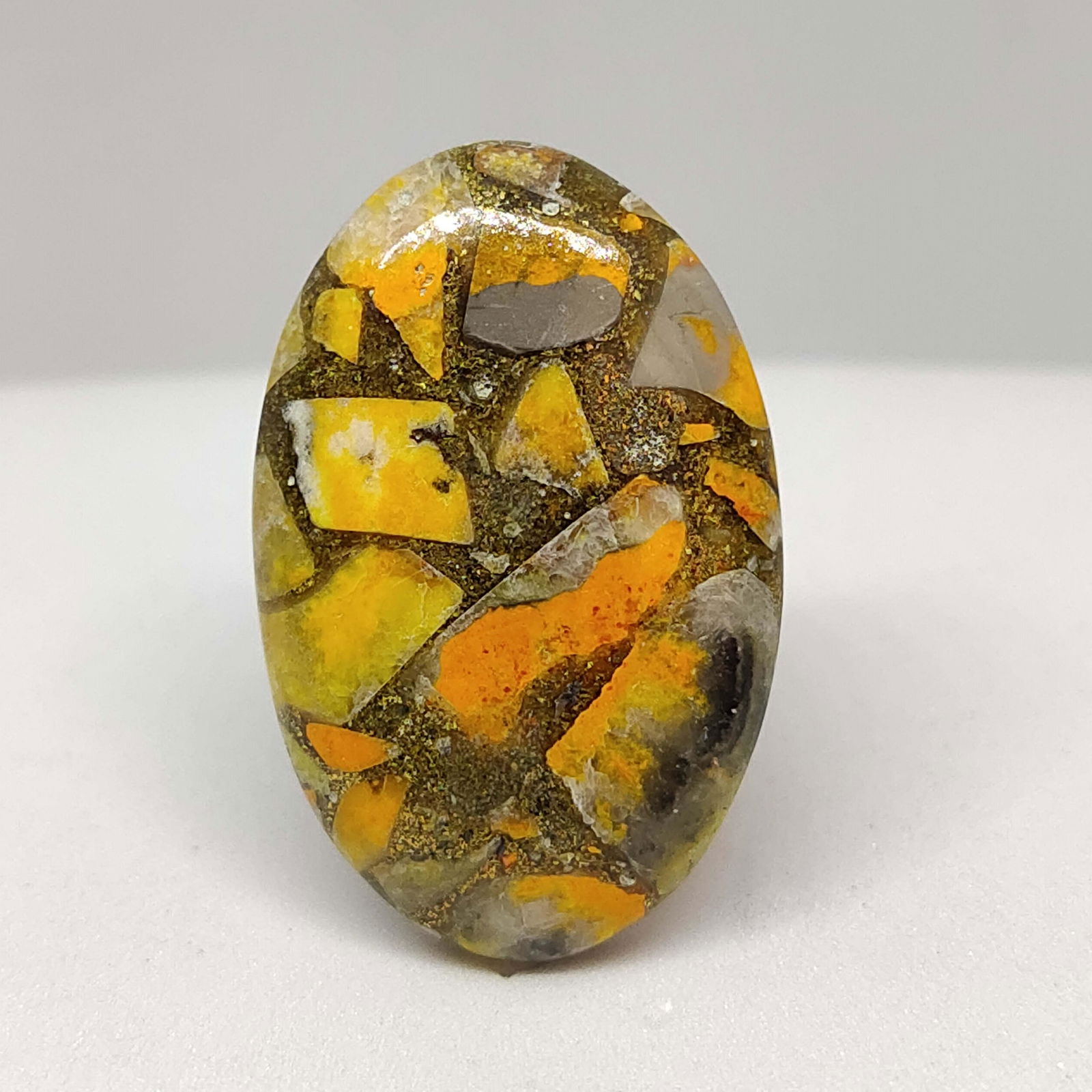 23.85 ct Top Grade Natural Copper Bumble Bee Jasper (1 of 1)